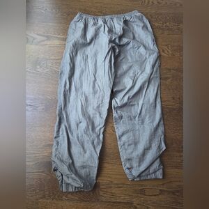 Vintage First Run Men's Gray Casual Nylon  Pants Sz.L